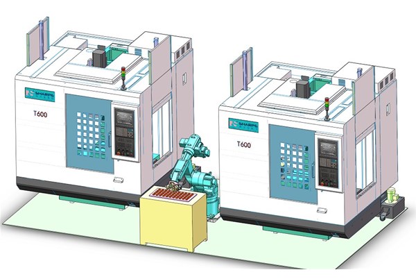 中國加工中(zhōng)心及機器人集成(cheng)發展